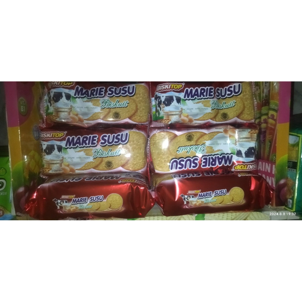 

Biskitop biskuit marie susu 180gr
