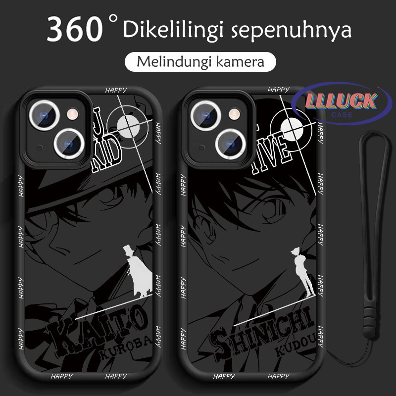 Applicable to Samsung A54 A53 A51 A50 bracelet mobile phone case Samsung A25 A24 Detective Conan 2A2