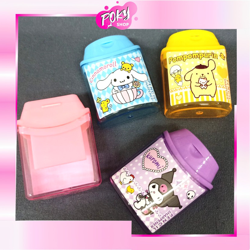 

POKY - S6398 Peraut Pensil Dua Lubang / Pencil Sharpener Karakter Lucu / Rautan Pensil Unik Anak / Alat Sekolah Peraut Pensil