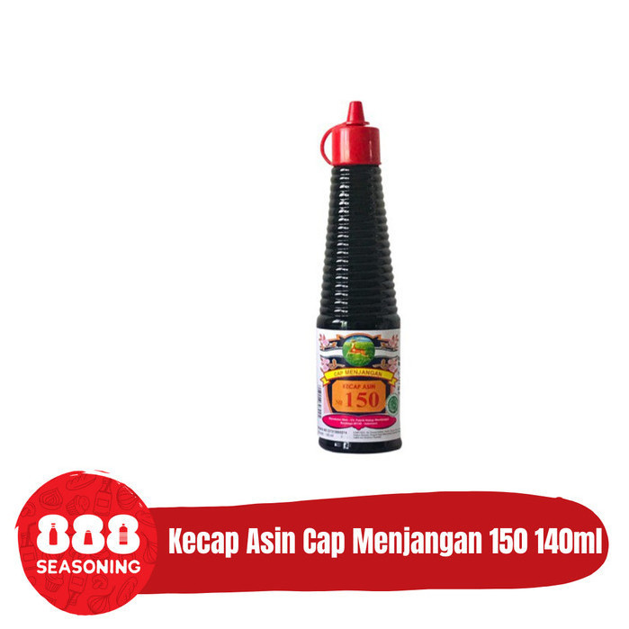 

Kecap Menjangan Asin 150 kemasan botol 150ml