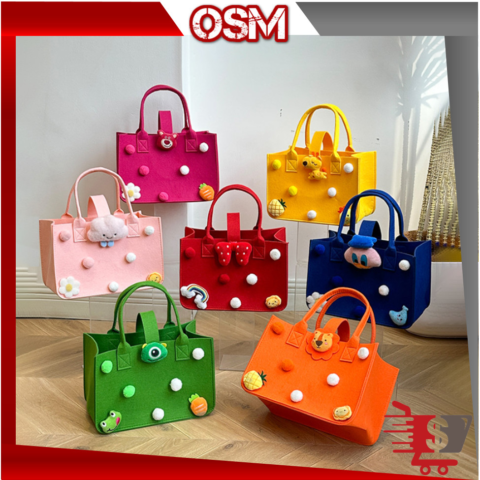 

OSM - T6328 Tas Kartun untuk Souvenir / Goodie Bag Kartun Lucu / Souvenir Bag Birthday