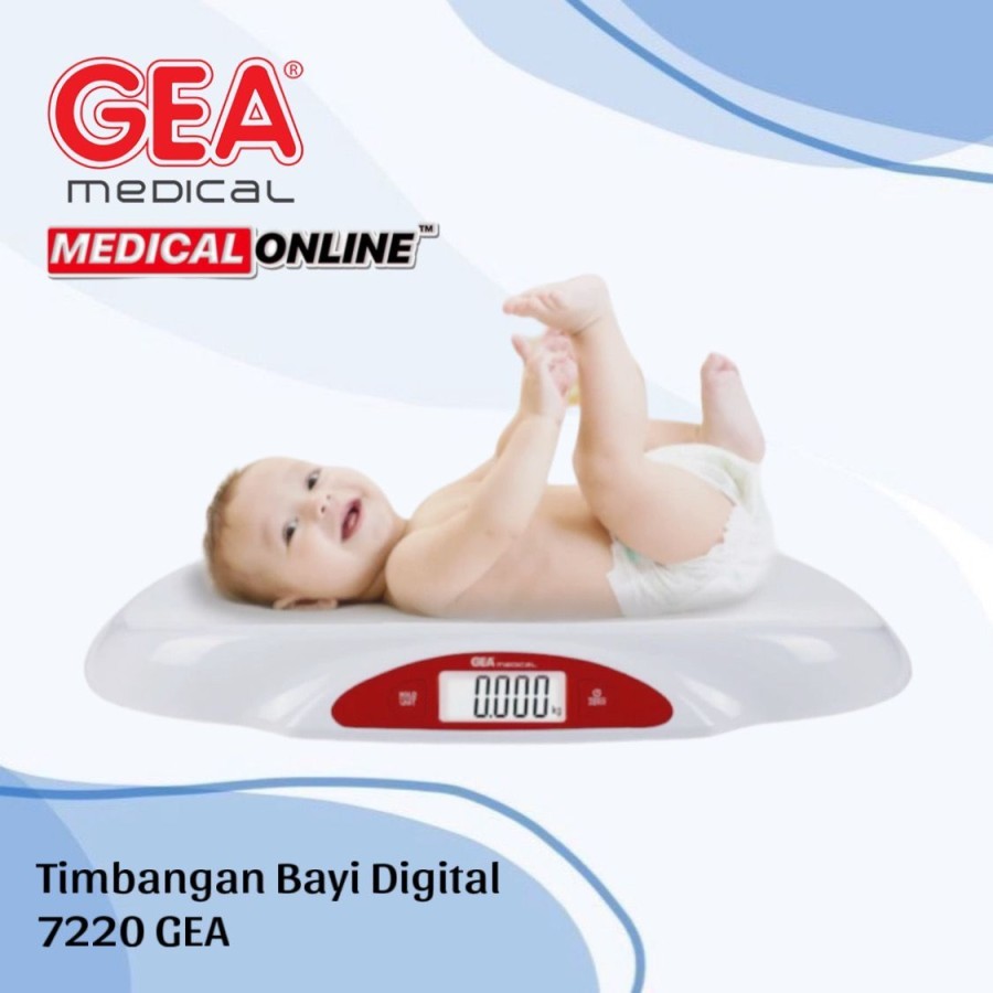 TIMBANGAN DIGITAL BAYI ELECTRONIK BABY SCALE GEA 7220 MEDICAL ONLINE