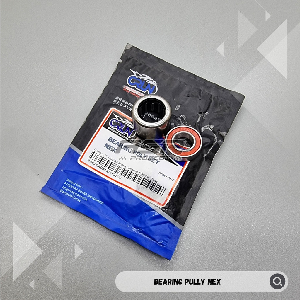 BEARING LAHER PULLY SET SUZUKI NEX / BEARING LAHER BAMBU PULLY NEX CRUN.