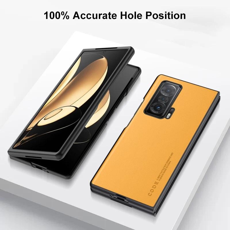 New Phone case Honor Magic V VS Carbon Fibre Leather Silicone Shockproof Protection Casing For Honor