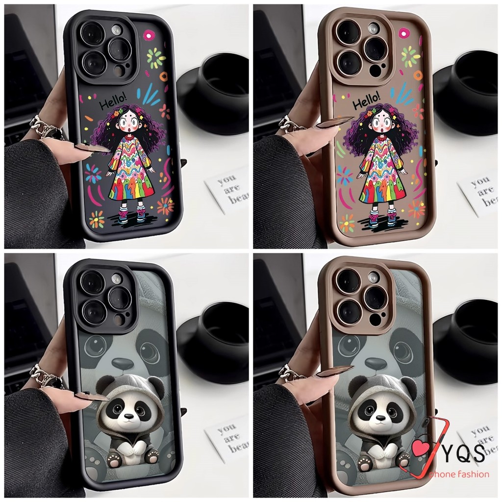 Case hp Vivo Y17s Y36 Y16 Y12 Y20 Y27s Y27 Y15 Y22 Y91 Y93 V20 V30 V29e V27 S12 S16 S17 Graffiti Cur