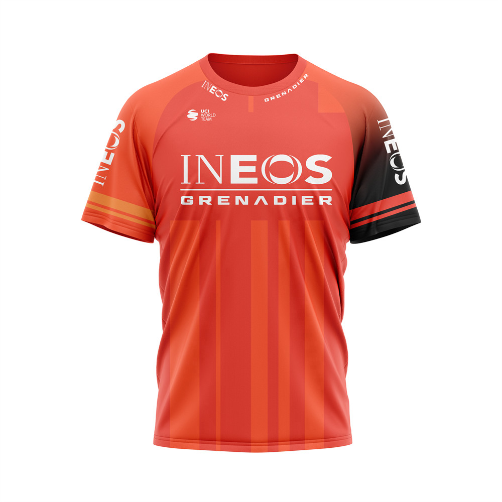 INEOS GRENADIERS 2024 Cycling Jersey T-shirt Outdoor Sports Competition Clothing POLO Shirt Men New 