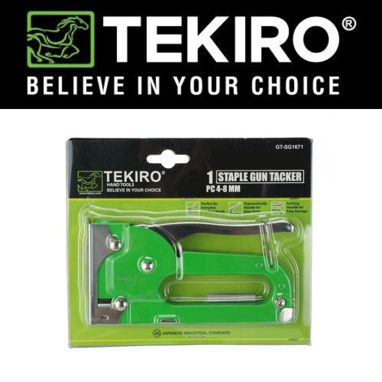 

TEKIRO STAPLES TEMBAK 4-8MM GT-SG1671 / STAPLE GUN TACKER 4-8MM