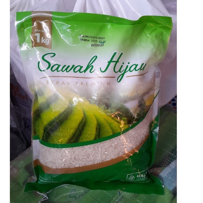 

Beras Sawah Hijau 1KG