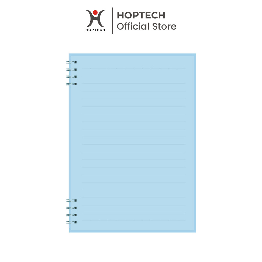 

Hoptech - Notebook Spiral A5 Aesthetic | Buku Catatan Ring A5 | Journal Agenda Tulis Praktis