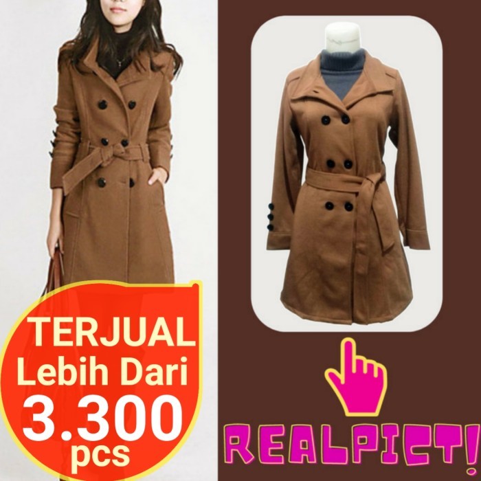 ✨TERLARIS✨ -blazer korea wanita / coat korea/ deandra blazer - Hitam