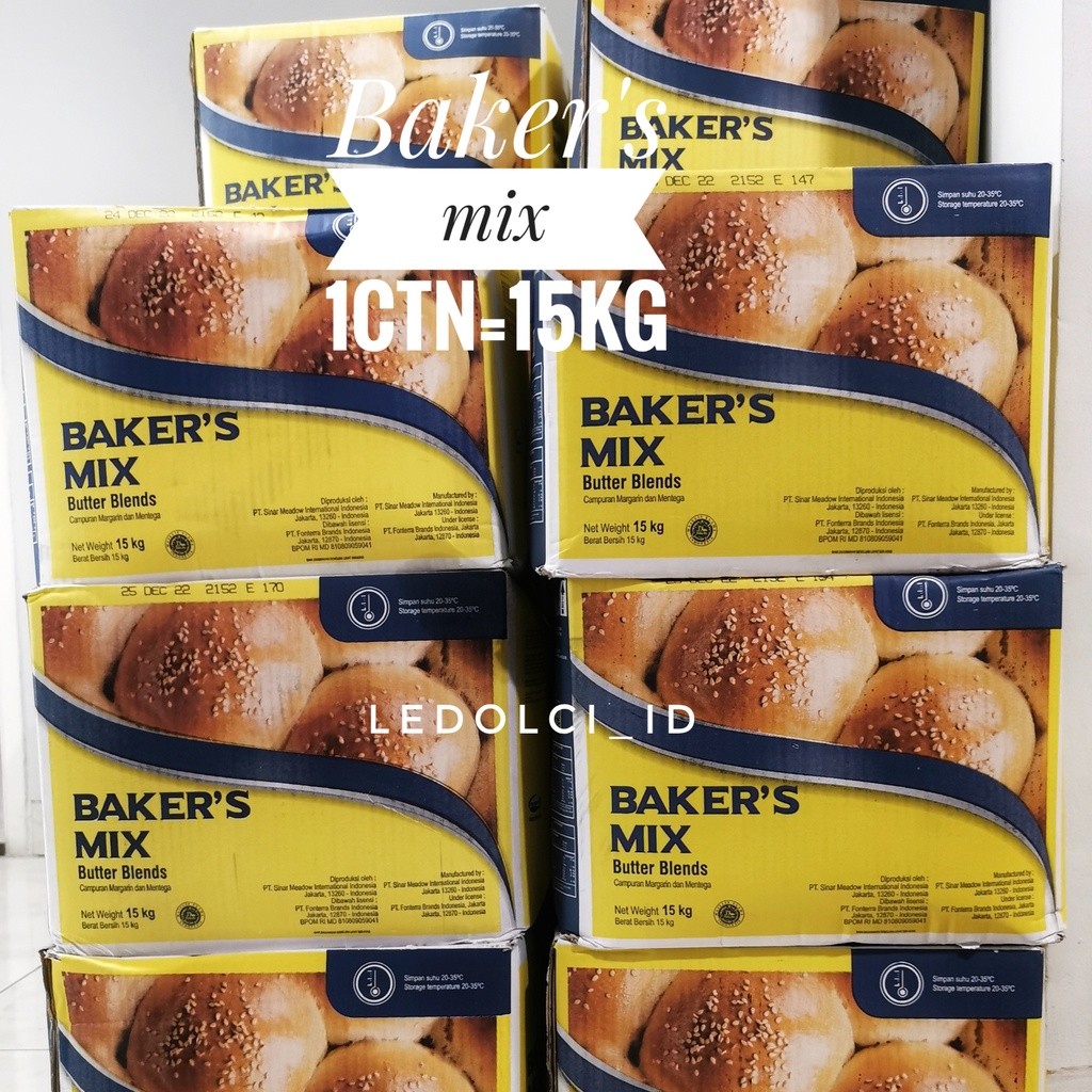 

ANCHOR BAKERS MIX BAKER MIX BUTTER MARGARIN KARTON (1 KARTON = 15 KG)