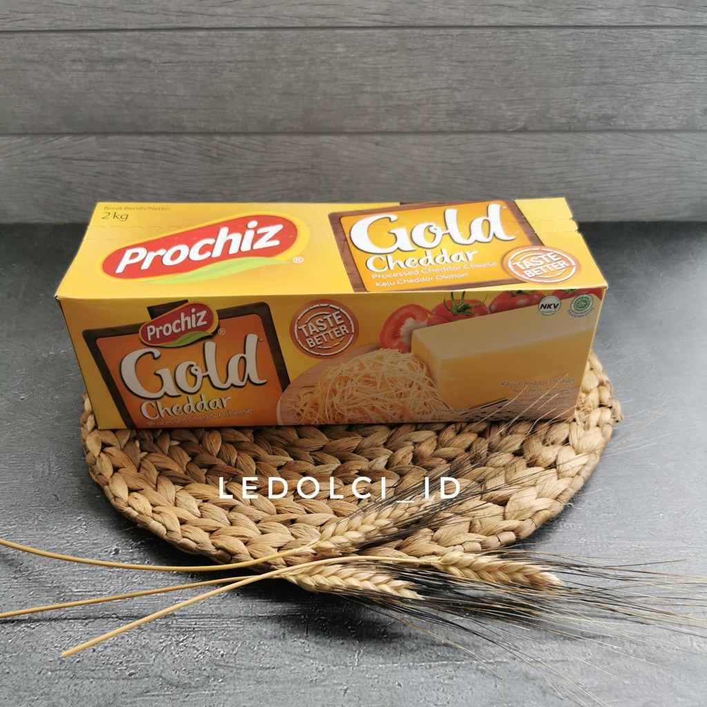 

KEJU CHEDDAR PROCHIZ GOLD CHEDDAR CHEESE 2 KG