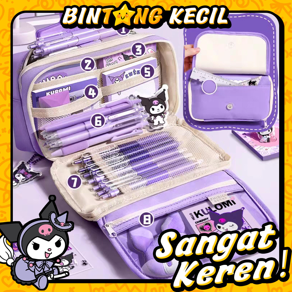 

Kotak Pensil Lucu 9 Lapis Tahan Noda dengan Desain Kapasitas Besar Ideal Untuk Penyelenggara Alat Tulis Siswa