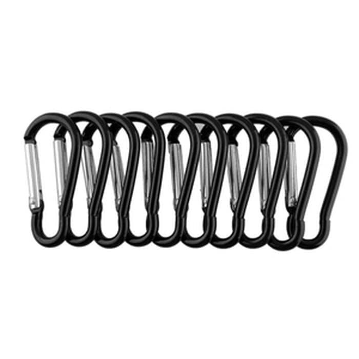 

Carabiner D Polos Karabiner Gantungan Kunci Keychain Buckle Mini - Random