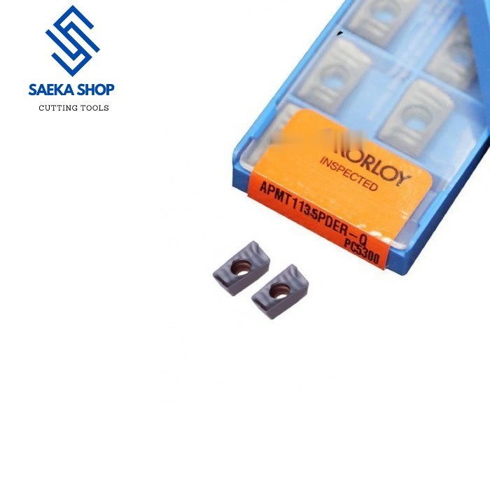 Insert APMT 1135 PDER-Q KORLOY Pahat Milling APMT 11 35 Mata APMT1135-PDER