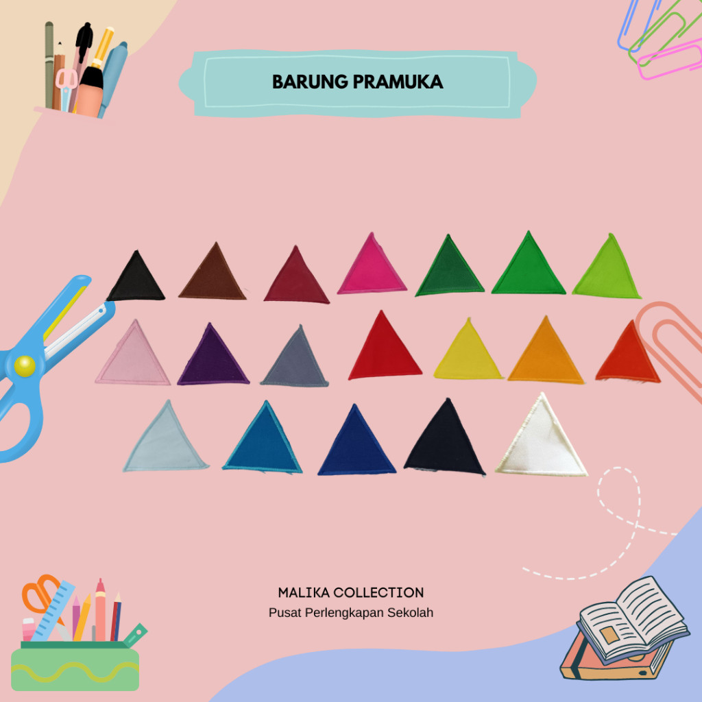 Bordir BARUNG PRAMUKA, REGU BARUNG PRAMUKA