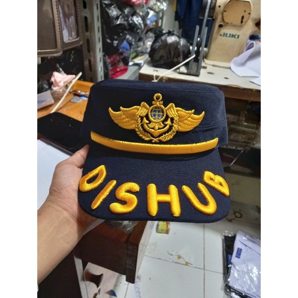 Topi KOMANDO DISHUB (Logo wings dan lis)