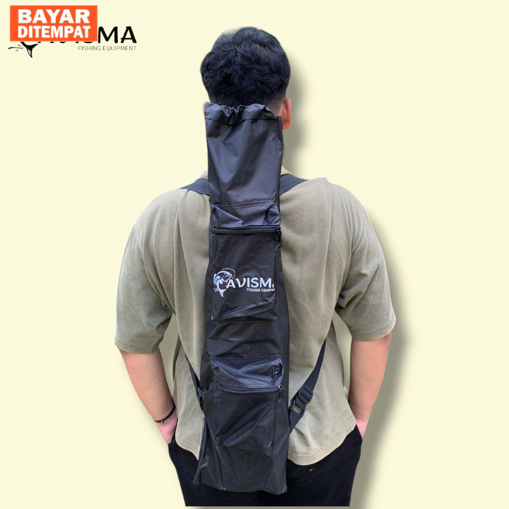 Tas Serut Tas Tegek Tas Joran Tas Pancing Tegek 2 Kantong Joran AA