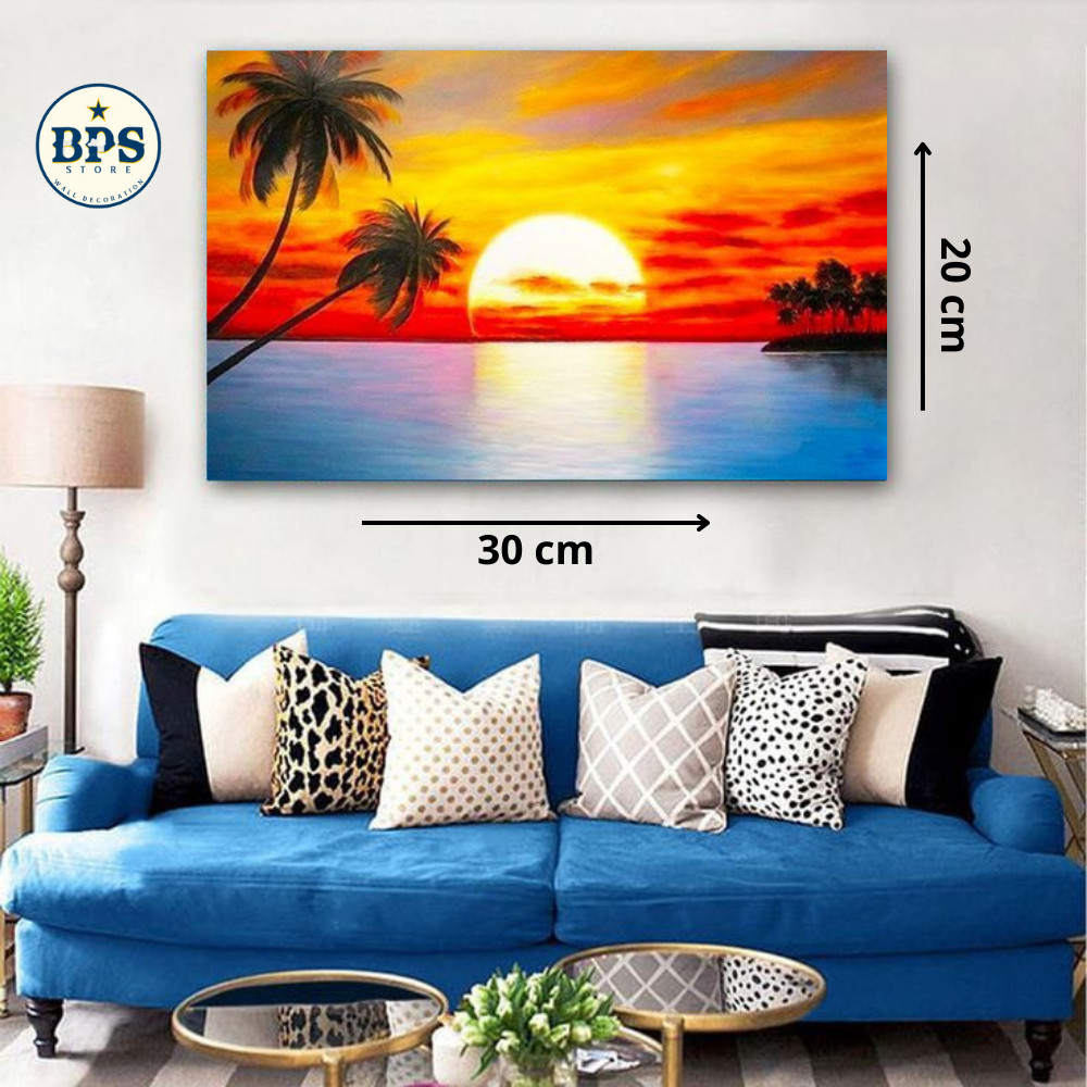 HIASAN DINDING PEMANDANGAN - POSTER KAYU PEMANDANGAN  - FOTO PEMANDANGAN - FOTO LUKISAN - DEKORASI R