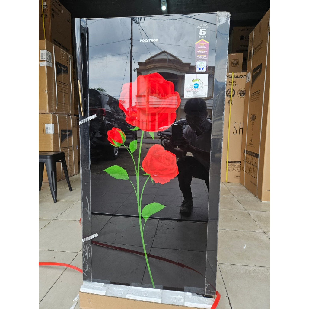 POLYTRON KULKAS 1 PINTU PRA 16DRX - PRA-16DRX