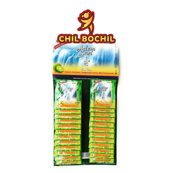 

ADEM SARI CHINGKU SACHET ISI 24 SACHET X 7 GRAM - ADEM SARI PANAS DALAM