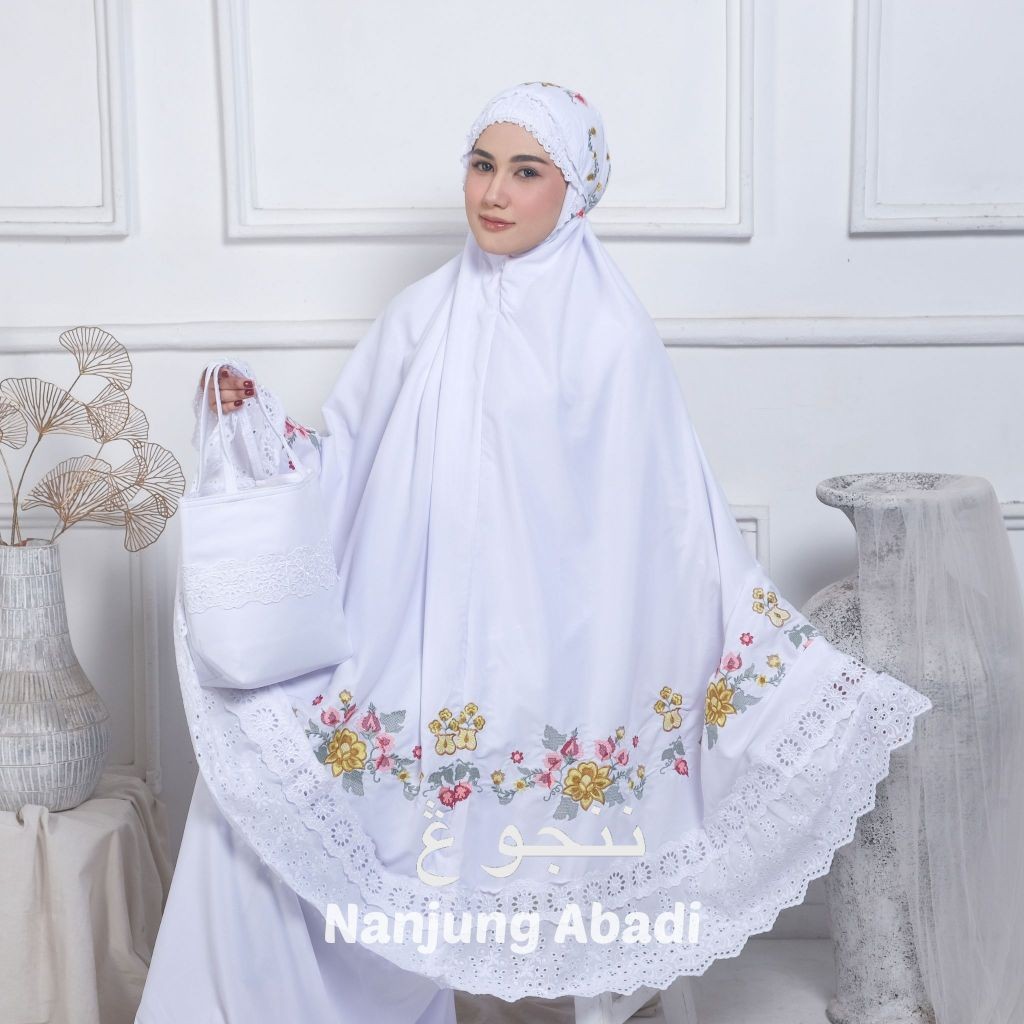 Mukena Syahfa Bordir Padang Katun by Nanjung Abadi