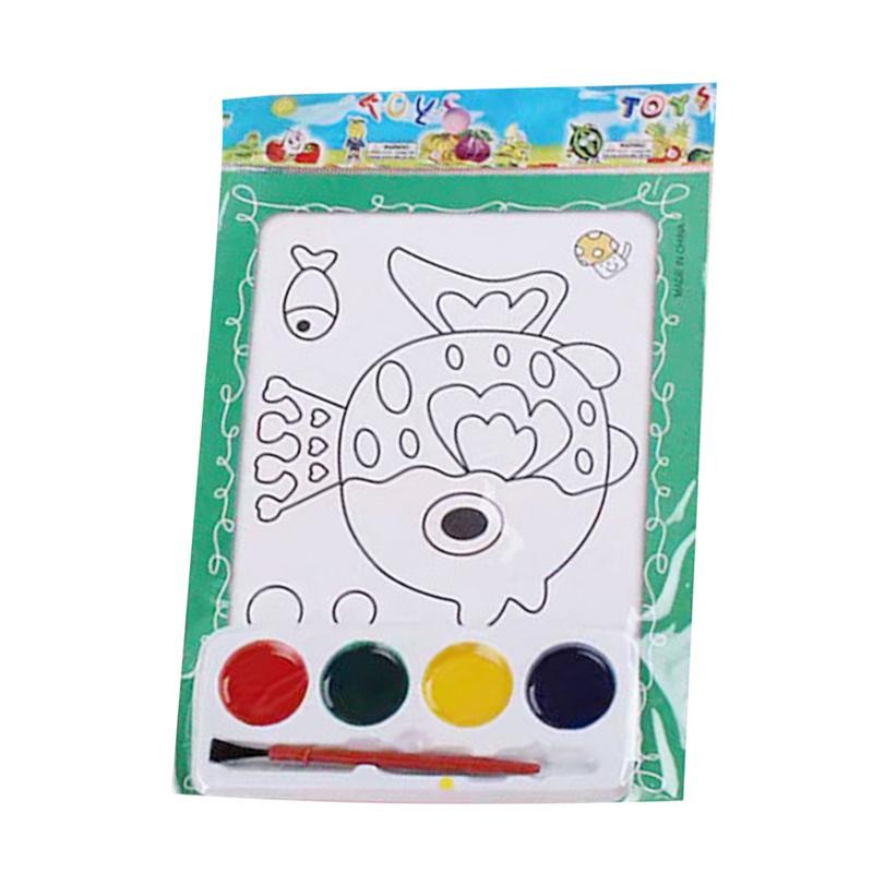 

Water Coloring Sheets Water Drawing Paint Educational Watercolor Paper Pad Creative Water Drawing Paint For Kids Classroom Home