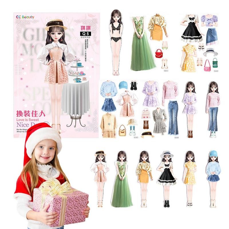 Magnetic Paper Dolls Magnetic Princess Dress up Paper Doll Magnetic Princess Dress up Paper Doll wit