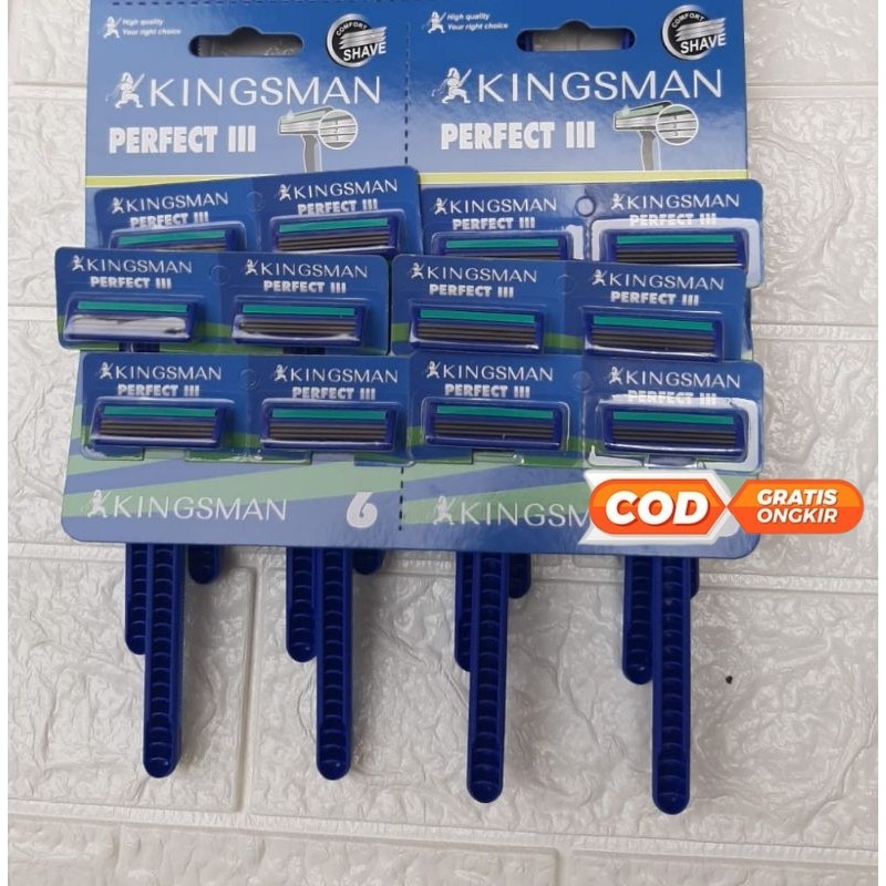 PISAU CUKUR KINGSMAN FERFECT / ALAT CUKUR KUMIS JENGGOT