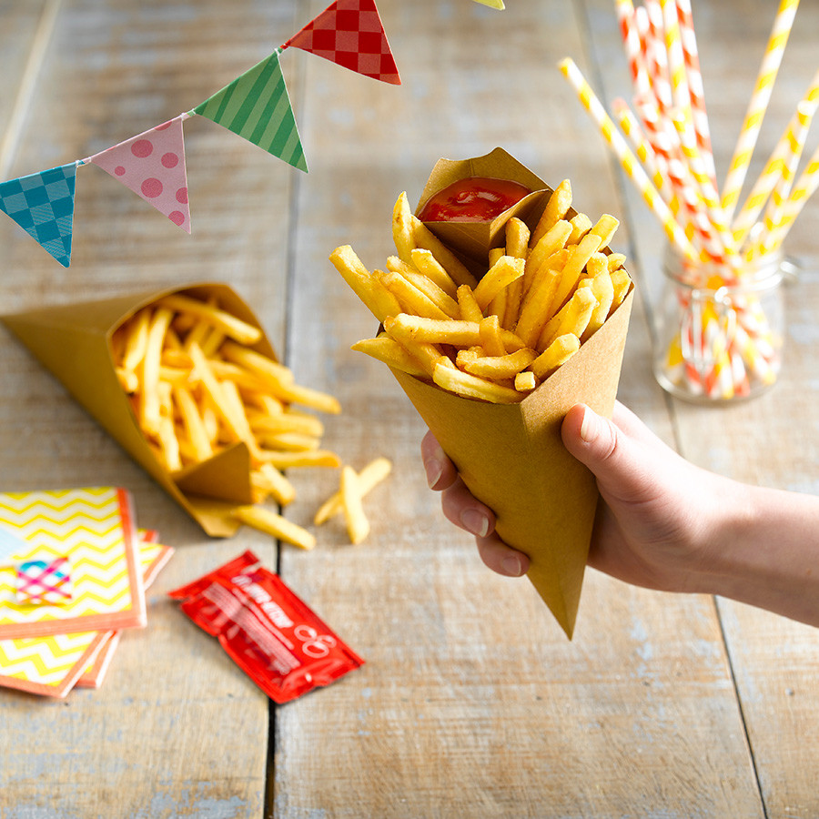 

50pcs Box Kentang Goreng French Fries Dus Churros Ayam Dus Kemasan Kentang Goreng Box Packaging Kentang Goreng