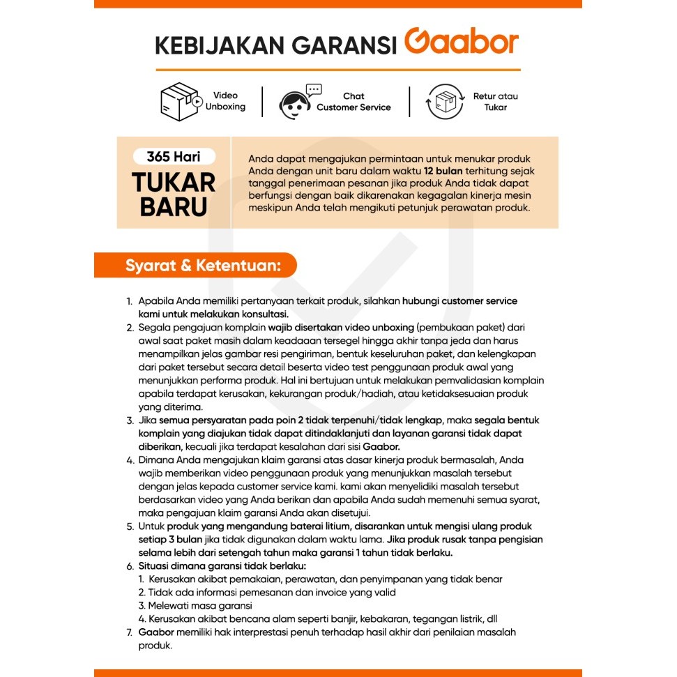 Gaabor Rice Cooker 2.5 L Penanak Nasi 4-5 Porsi - putih