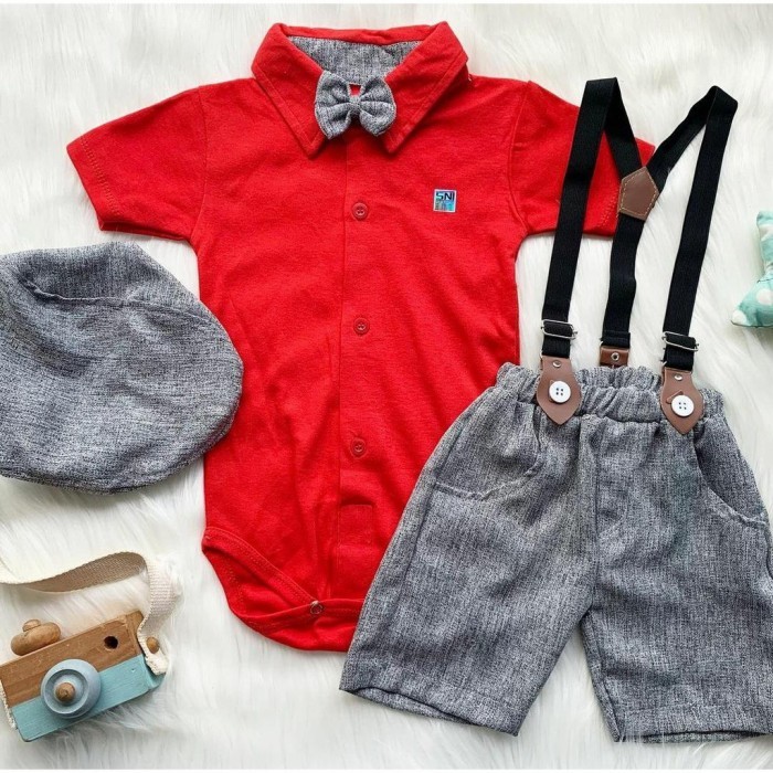 

DISKON hampers bayi laki laki kado bayi lahiran - Red cute