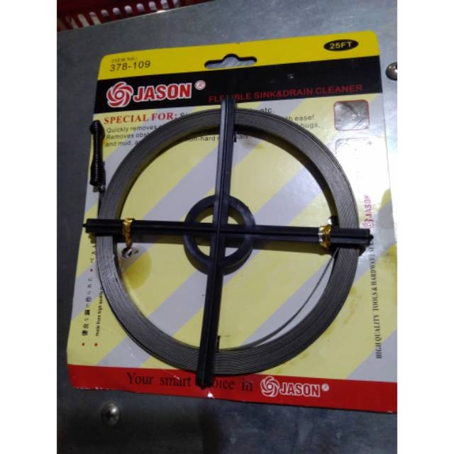 JASON flexible sink cleaner alat pembersih saluran wastafel ori