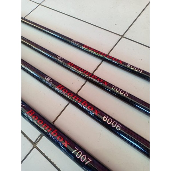 Joran Tegek Scorpion Boombox 4 meter 5 meter 6 meter 7 meter Bahan Carbon