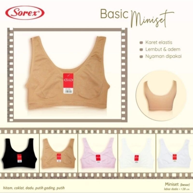 3pcs Miniset Sorex Spandex / Miniset Sorex anak sekolah Smp / Miniset Sorex - IDEAL