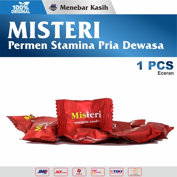 MISTERI CANDY- Permen Stamina Vitalitas Kusus Pria Dewasa 1 Pcs