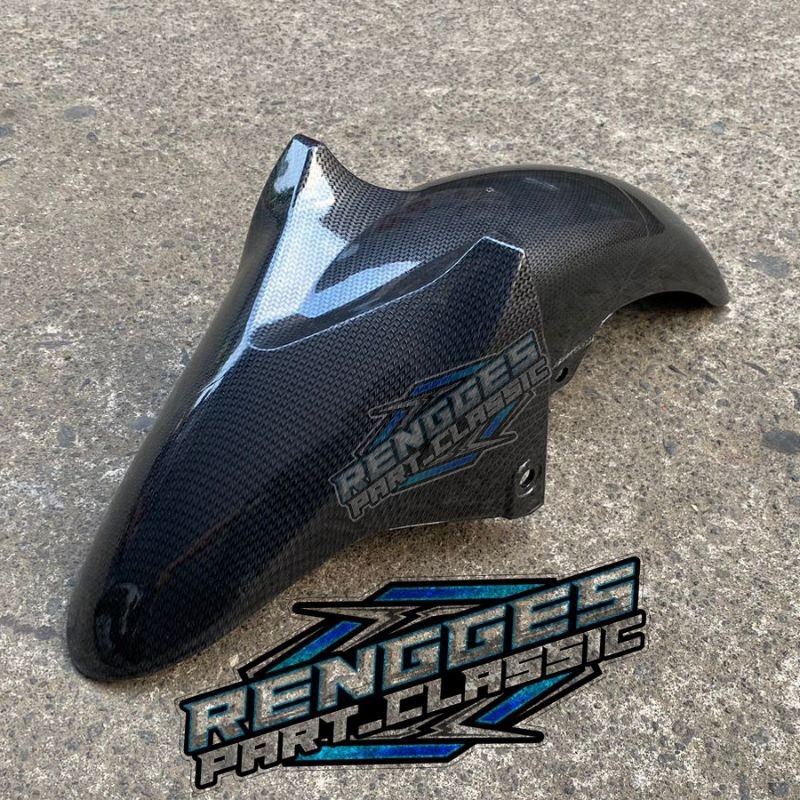 Slebor spakbor depan yamaha byson bison carbon celup wtp forged kevlar