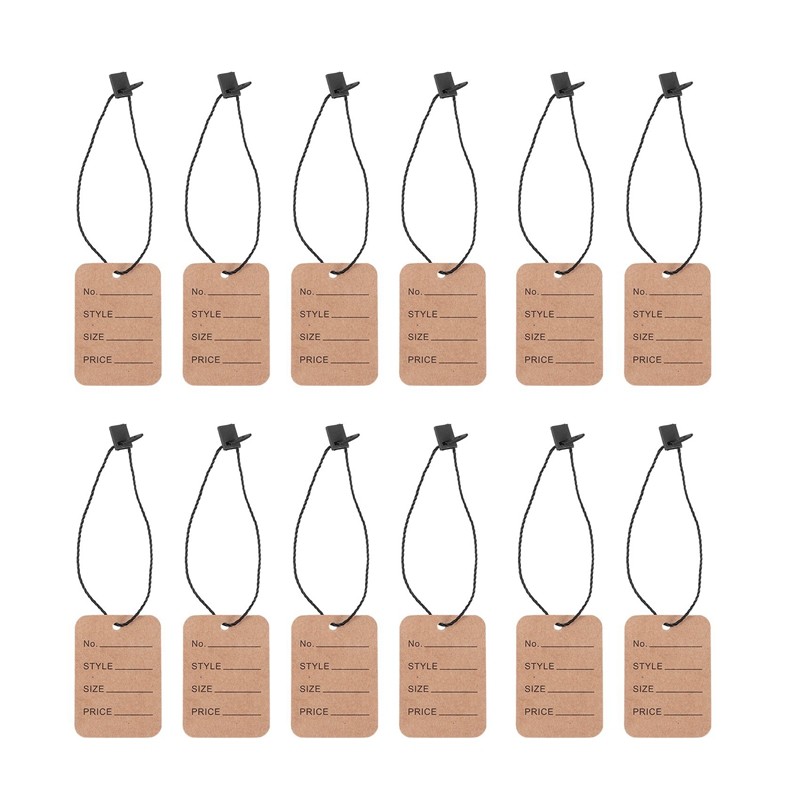 

1000 Pieces Price Tags And Hang Tag String, Clothing Tags For Clothing Marking Tags Unstrung Tags Store Tags