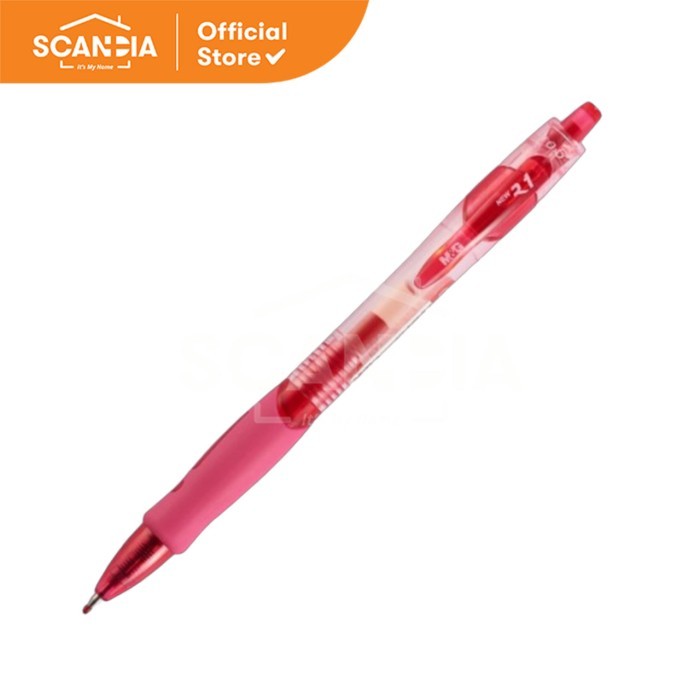 

SCANDIA Pulpen Gel Pen Red 0.5mm Comfort Grip (00003389)