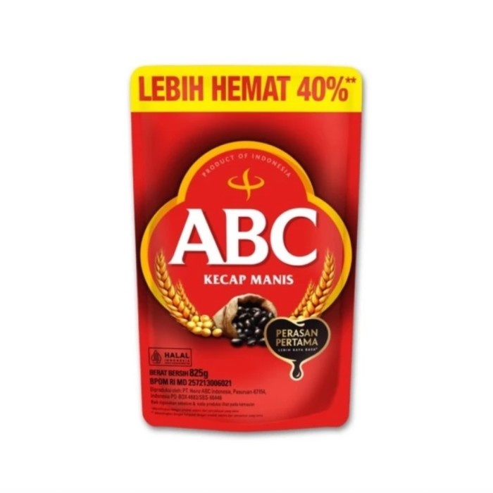 

Kecap Manis ABC 825gram Refill