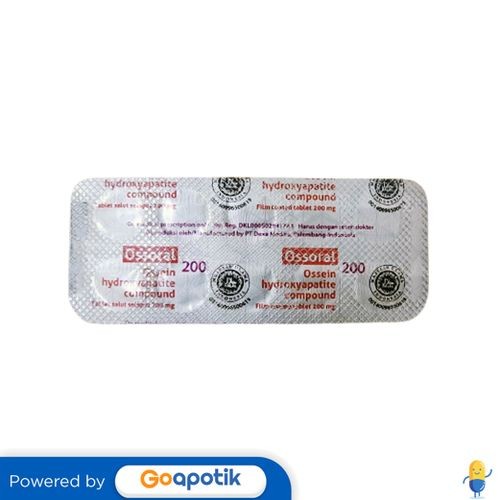 Ossoral 200 Mg Strip 10 Kaplet