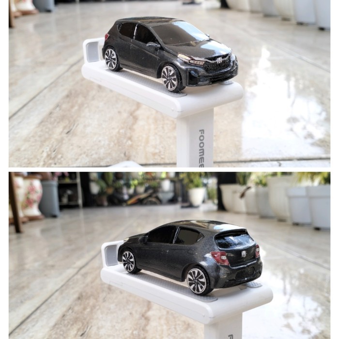 "Anh.S" -  TERMURAH Miniatur Honda New Brio warna grey