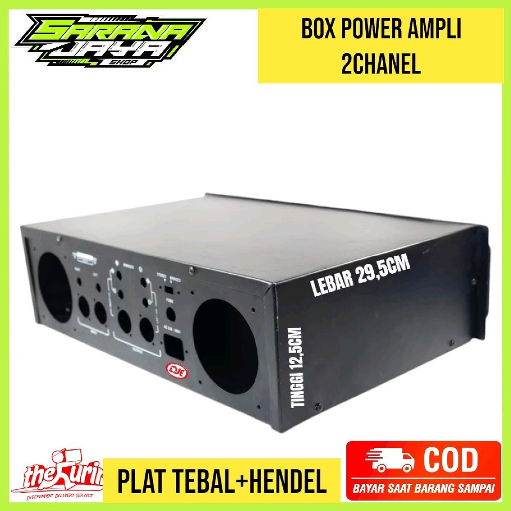 BOX POWER 2 Potensoi SJE12 dengan Desain Mirip Gambar