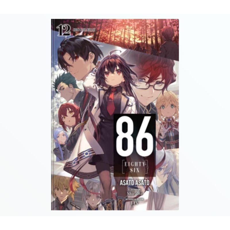 Light Novel 86-Eighty-six (volume 1-12) INDONESIA/INGGRIS