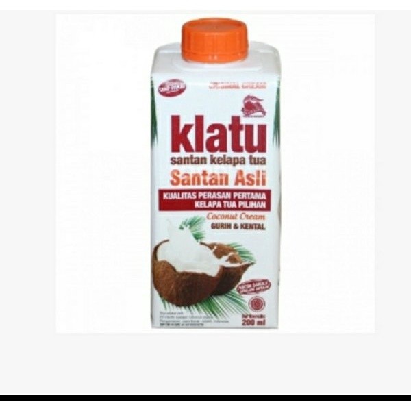 

Santan Cair Klatu Kelapa Tua 200 ml