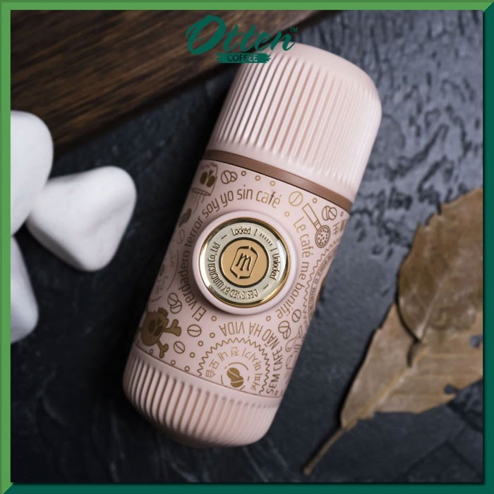 Wacaco - Nanopresso Espresso Maker with Case Dark Soul Pink Alat Kopi