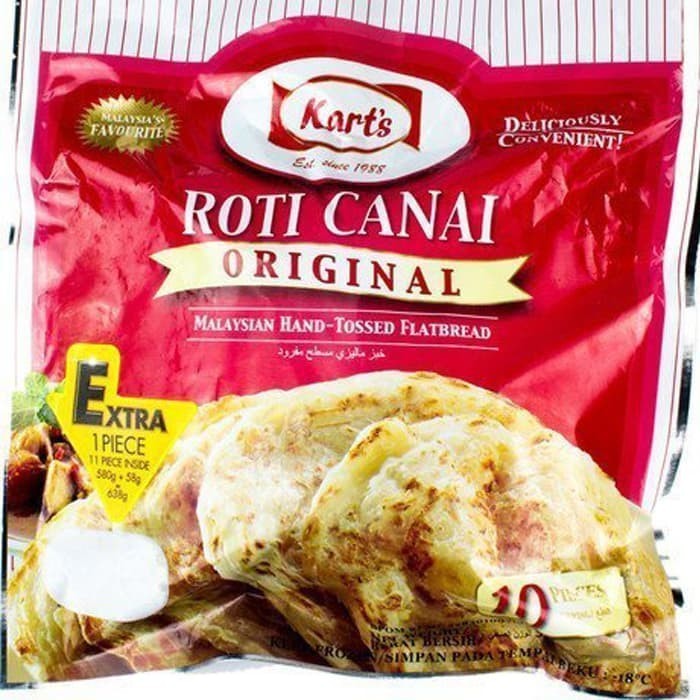 

Kart's Roti Canai / Maryam Karts Original Isi 10 pcs