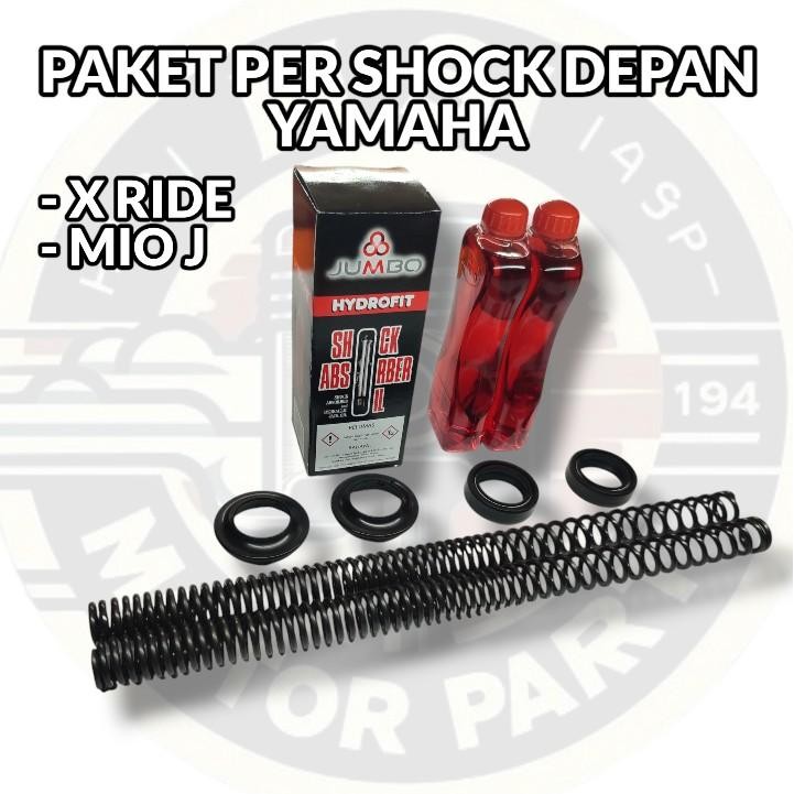 PAKET PER SHOCK DEPAN YAMAHA X RIDE MIO J Motorcycle Oli