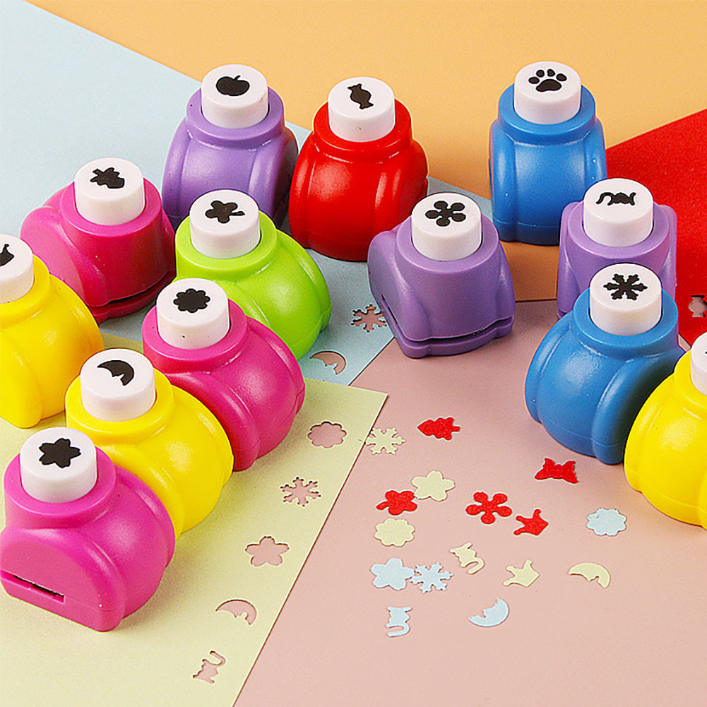 

DIY Flower Paper Craft Punch Hole24 Puncher Shape Mini Scrapbook Punches Handmade Cutter Card Craft Calico Printing