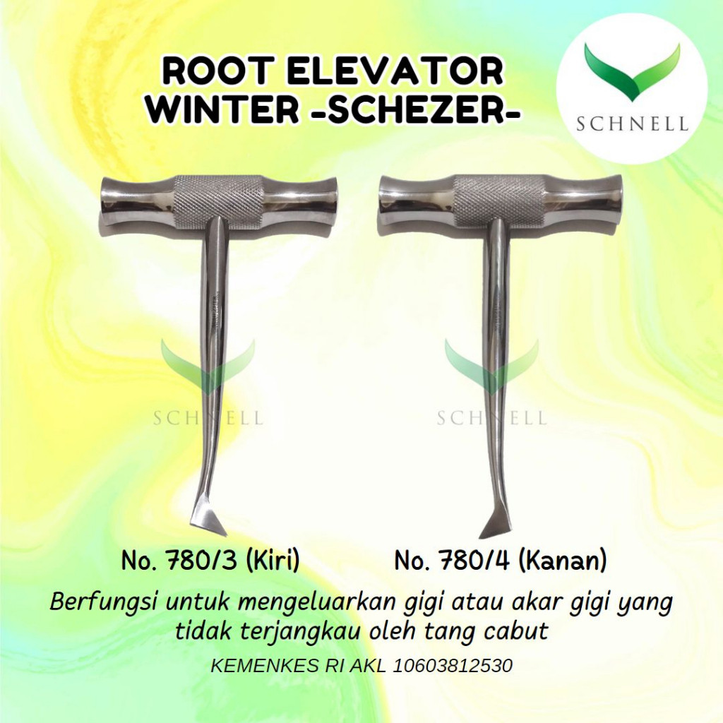 Root Elevator Crayer Winter Schezer Dental Instrument